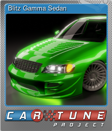 Series 1 - Card 7 of 11 - Blitz Gamma Sedan