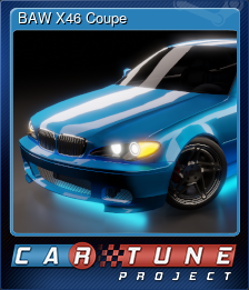 Series 1 - Card 11 of 11 - BAW X46 Coupe