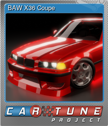 Series 1 - Card 10 of 11 - BAW X36 Coupe