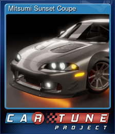 Series 1 - Card 1 of 11 - Mitsumi Sunset Coupe