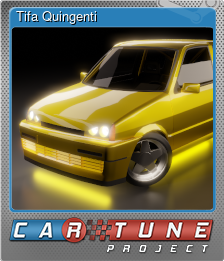 CAR TUNE: Project on Steam