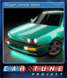 Series 1 - Card 6 of 11 - Wagen Jersey 4door