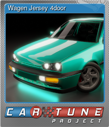 Series 1 - Card 6 of 11 - Wagen Jersey 4door