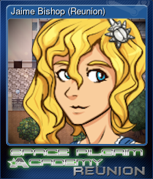 Series 1 - Card 2 of 9 - Jaime Bishop (Reunion)