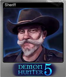 Series 1 - Card 3 of 5 - Sheriff