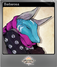 Series 1 - Card 4 of 12 - Barbarosa