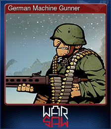 German Machine Gunner