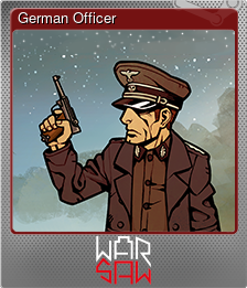 Series 1 - Card 2 of 10 - German Officer