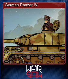 Series 1 - Card 10 of 10 - German Panzer IV