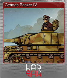 Series 1 - Card 10 of 10 - German Panzer IV
