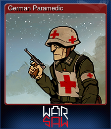 Series 1 - Card 4 of 10 - German Paramedic