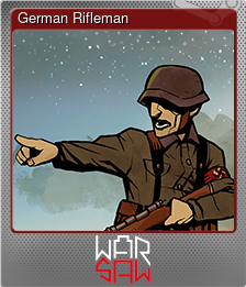 Series 1 - Card 5 of 10 - German Rifleman