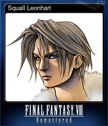 Series 1 - Card 2 of 6 - Squall Leonhart