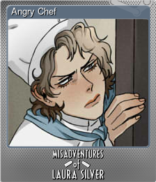 Series 1 - Card 6 of 6 - Angry Chef