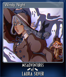 Series 1 - Card 1 of 6 - Windy Night