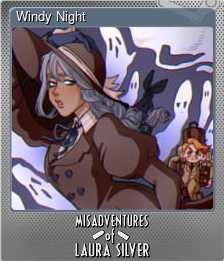 Series 1 - Card 1 of 6 - Windy Night