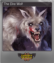 Series 1 - Card 4 of 11 - The Dire Wolf