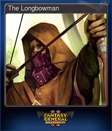 Series 1 - Card 6 of 11 - The Longbowman