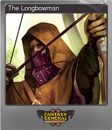 Series 1 - Card 6 of 11 - The Longbowman