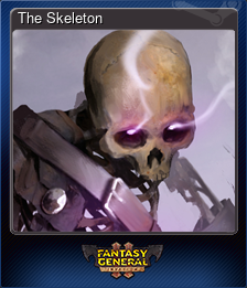 Series 1 - Card 9 of 11 - The Skeleton