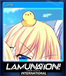 Series 1 - Card 4 of 7 - Luna