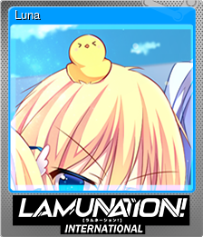 Series 1 - Card 4 of 7 - Luna