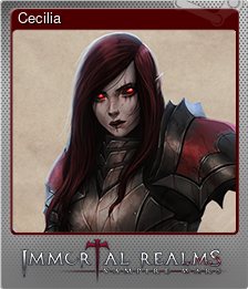 Series 1 - Card 1 of 5 - Cecilia