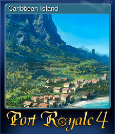 Series 1 - Card 3 of 9 - Caribbean Island