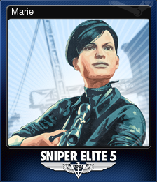 Series 1 - Card 5 of 8 - Marie