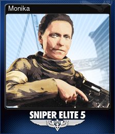 Series 1 - Card 7 of 8 - Monika