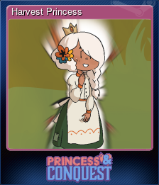 Series 1 - Card 8 of 8 - Harvest Princess