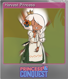 Series 1 - Card 8 of 8 - Harvest Princess