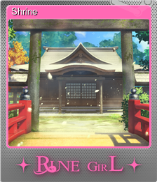 Series 1 - Card 10 of 10 - Shrine