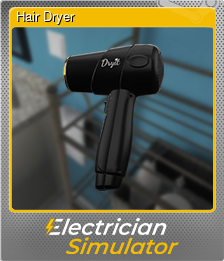 Series 1 - Card 9 of 11 - Hair Dryer