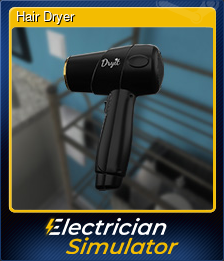 Series 1 - Card 9 of 11 - Hair Dryer