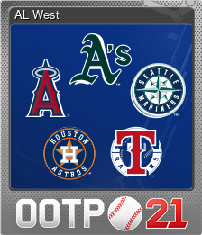 Series 1 - Card 3 of 6 - AL West