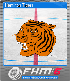 Series 1 - Card 15 of 15 - Hamilton Tigers