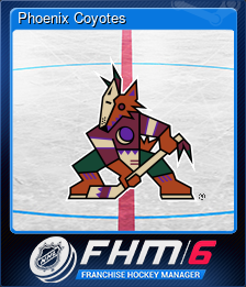 Series 1 - Card 13 of 15 - Phoenix Coyotes