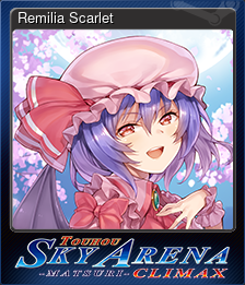 Series 1 - Card 4 of 10 - Remilia Scarlet