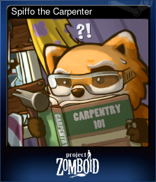 Series 1 - Card 5 of 6 - Spiffo the Carpenter