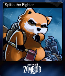 Series 1 - Card 1 of 6 - Spiffo the Fighter