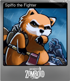 Series 1 - Card 1 of 6 - Spiffo the Fighter