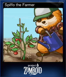 Series 1 - Card 6 of 6 - Spiffo the Farmer