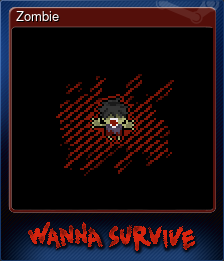 Series 1 - Card 2 of 5 - Zombie
