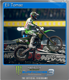 Series 1 - Card 6 of 10 - Eli Tomac