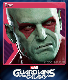 Series 1 - Card 2 of 10 - Drax