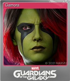 Series 1 - Card 3 of 10 - Gamora