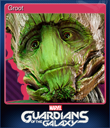 Series 1 - Card 4 of 10 - Groot