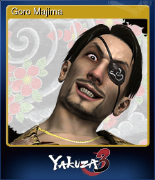 Series 1 - Card 2 of 5 - Goro Majima