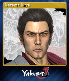 Series 1 - Card 1 of 5 - Kazuma Kiryu